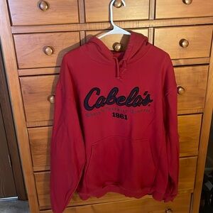 Men’s Cabela hoodie sweatshirt in XL.